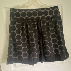 Maurice’s Polka Dot Black Skirt
